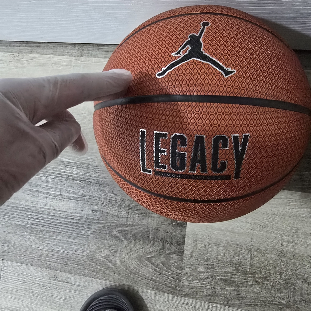 Legacy Orange Basketball with Black Accents